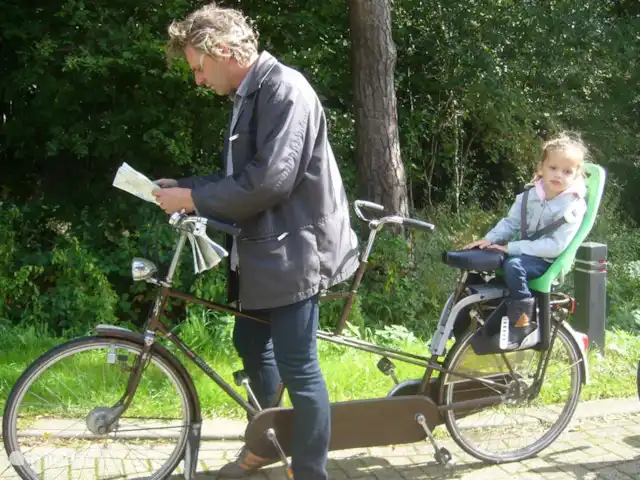 Deze tandem kan je gratis gebruiken. Heerlijk fietsen door de Achterhoek!